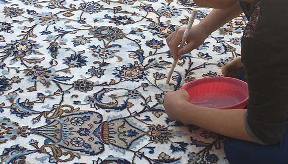 رنگبرداری فرش دستی